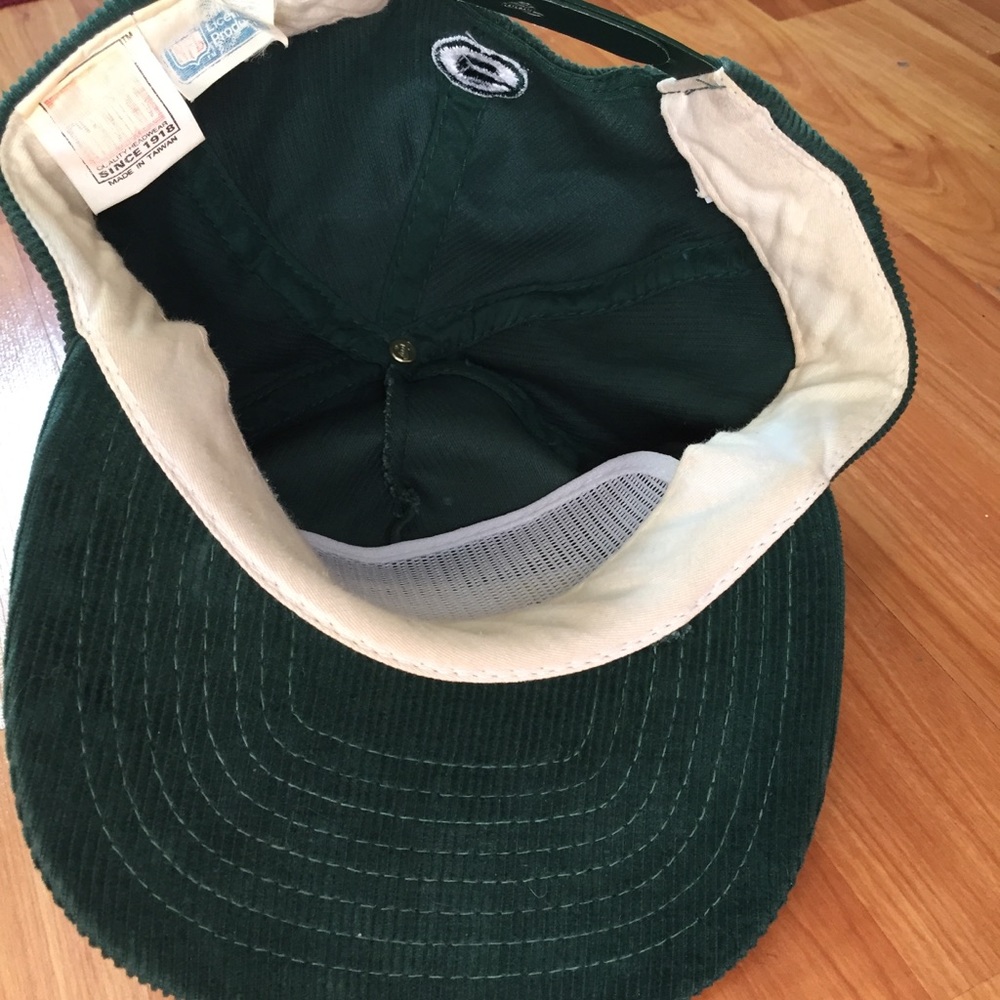 Vintage corduroy green bay packers hat - Picture 3 of 3